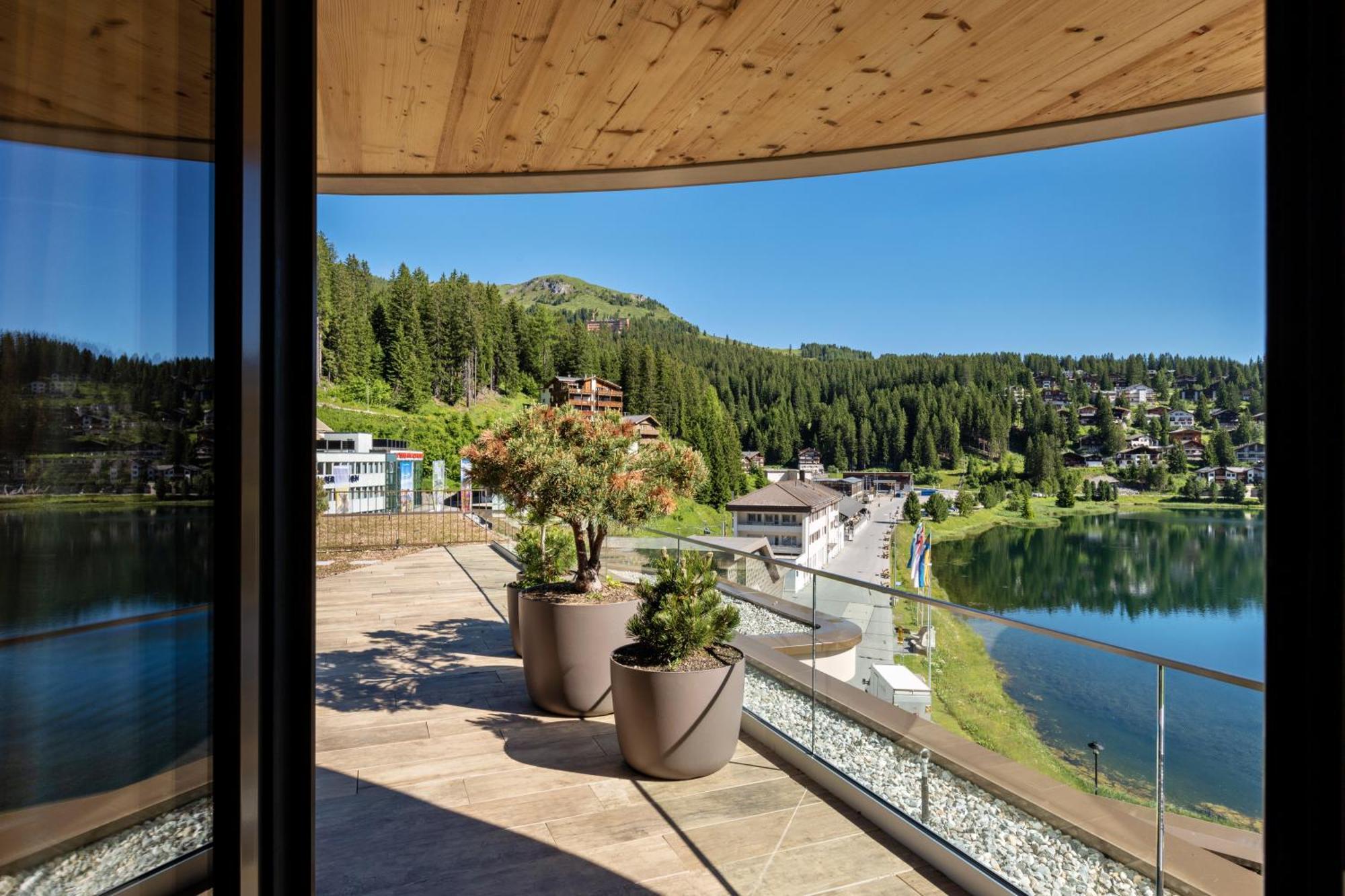 Postresidenz Am See Arosa Bilik gambar